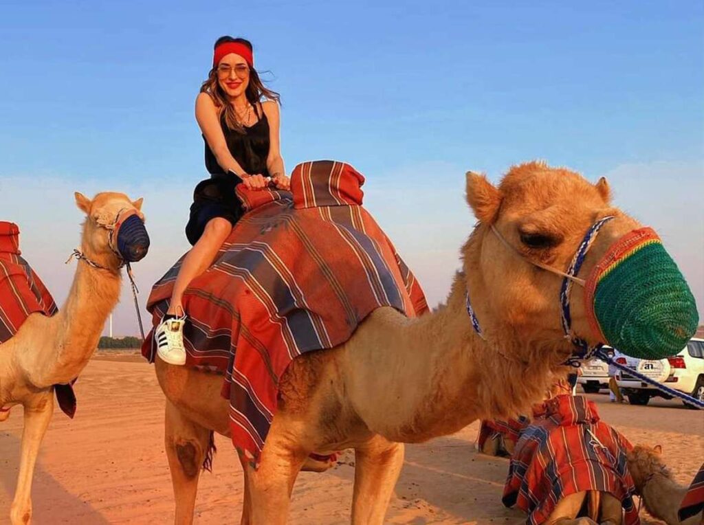 women-camel